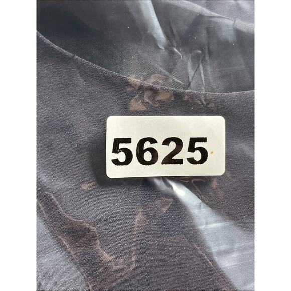 Classiques Entier Silk Button Up Suit Vest Blouse Womens Small Navy V Neck - Picture 9 of 9